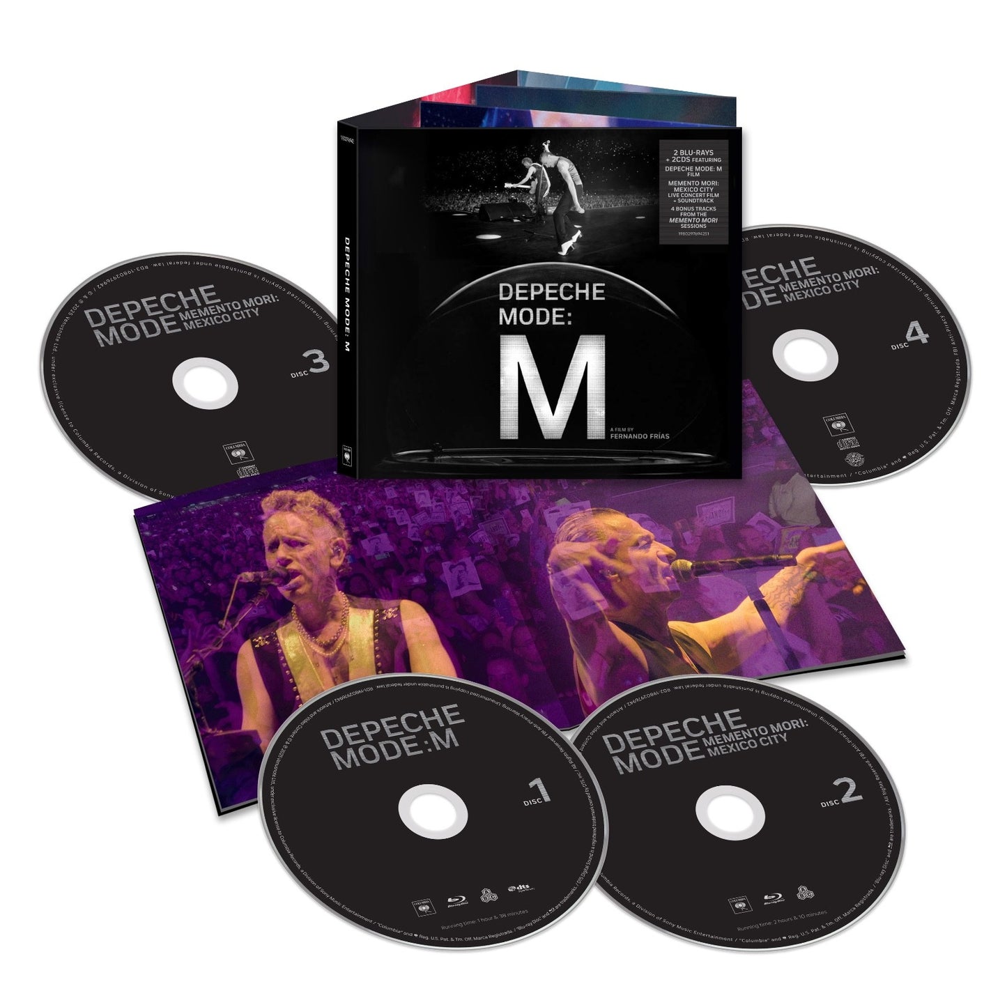 *PREORDER* Depeche Mode: MEMENTO MORI - M Film / 2CD/2BLRY Sealed 5st December