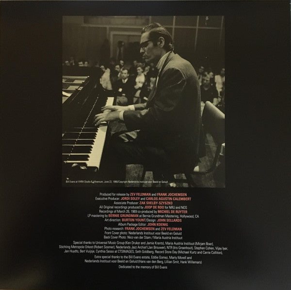 Bill Evans – Behind The Dikes: The 1969 Netherlands Recordings (Vinyl, 3xLP, Album, Record Store Day, Deluxe Edition, Limited Edition, Numbered, Remastered, 180g, 2021) – photo 5
