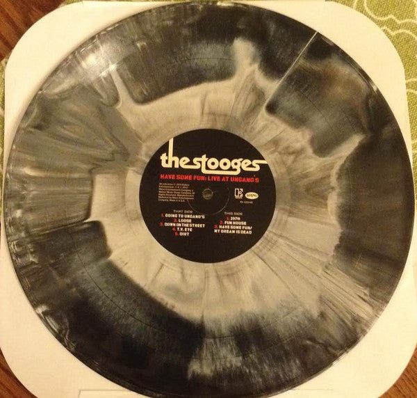 The Stooges – Have Some Fun: Live At Ungano's (Vinyl, LP, Album, Record Store Day, Limited Edition, Black/White Splatter, 2015) – photo 5