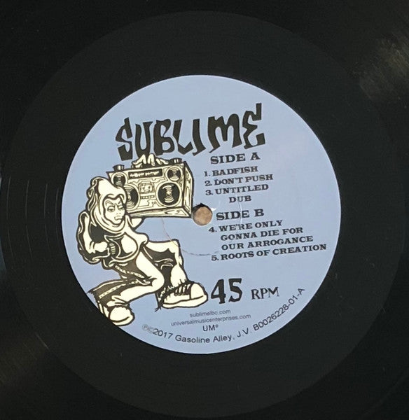 Sublime – Badfish (Vinyl, 12", 45 RPM, EP, Maxi-Single, Record Store Day, Reissue, 2017) – photo 5