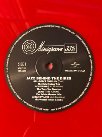 Various – Jazz Behind The Dikes Vol 1 (Vinyl, LP, Compilation, Limited Edition, Numbered, Mono, Red, 2020) – photo 4