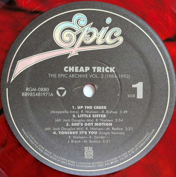 Cheap Trick – The Epic Archive Vol. 3 (1984-1992) (Vinyl, 2xLP, Album, Record Store Day, Compilation, Limited Edition, Red 'Flame', 2019) – photo 5