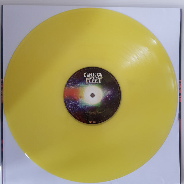 Greta Van Fleet – Anthem Of The Peaceful Army (Vinyl, LP, Album, Limited Edition, Yellow Translucent, 2018) – photo 5