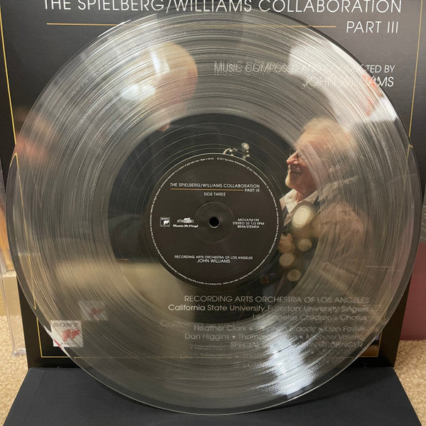 John Williams – The Spielberg/Williams Collaboration Part III (Vinyl, 2xLP, Compilation, Limited Edition, Numbered, Transparent, 2019) – photo 5