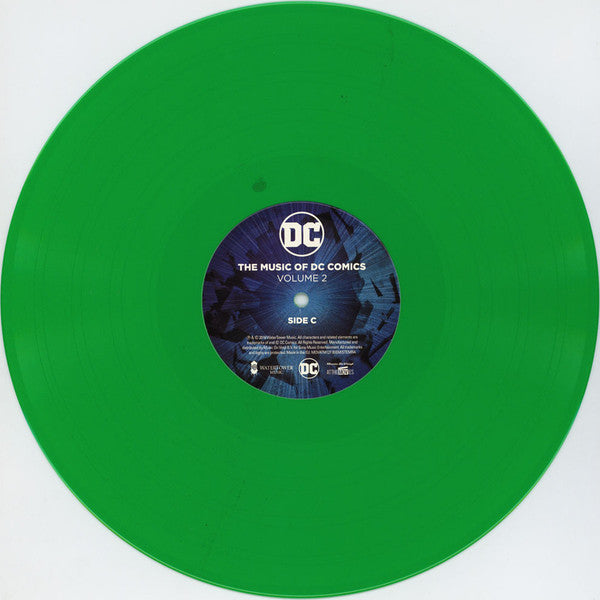 Various – The Music Of DC Comics: Volume 2 (Vinyl, 2xLP, Compilation, Limited Edition, Numbered, Reissue, Lime-Green, 2019) – photo 4