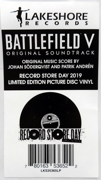 Johan Söderqvist And Patrik Andrén – Battlefield V Original Soundtrack (Vinyl, LP, Album, Record Store Day, Limited Edition, Picture Disc, 2019) – photo 4