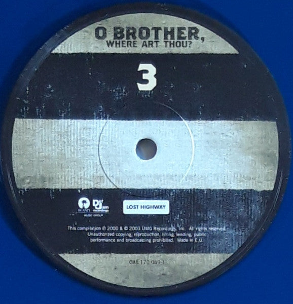 Various – O Brother, Where Art Thou? (Music From A Film By Joel Coen & Ethan Coen) (Vinyl, 2xLP, Compilation, Limited Edition, Reissue, Blue, 2018) – photo 5