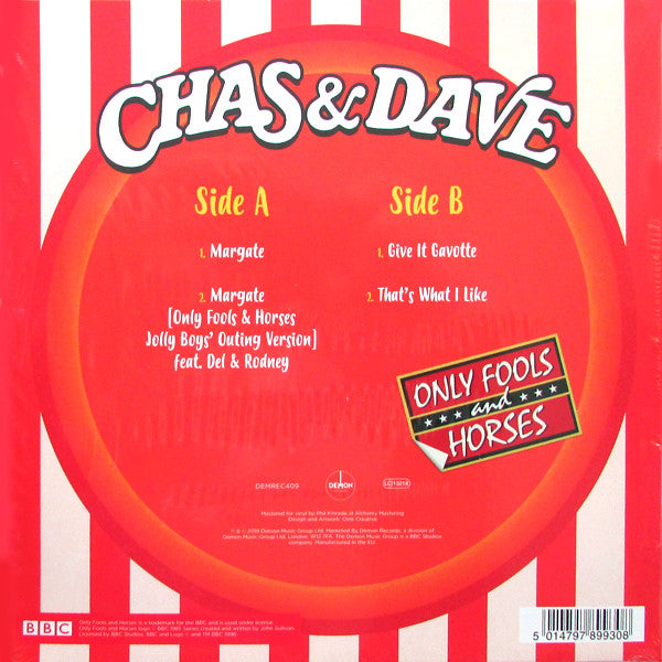 Chas & Dave – Margate (Vinyl, 7", 45 RPM, EP, Record Store Day, Limited Edition, Picture Disc, 2019) – photo 4