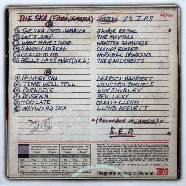 Various – The Ska (From Jamaica) (Vinyl, LP, Record Store Day, Compilation, Limited Edition, Mono, Gold, 2020) – photo 5