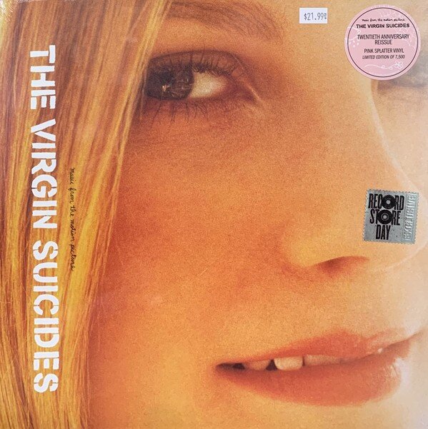 Various – The Virgin Suicides (Music From The Motion Picture) (Vinyl, LP, Record Store Day, Compilation, Limited Edition, Reissue, Pink Splatter, 20th Anniversary , 2020)