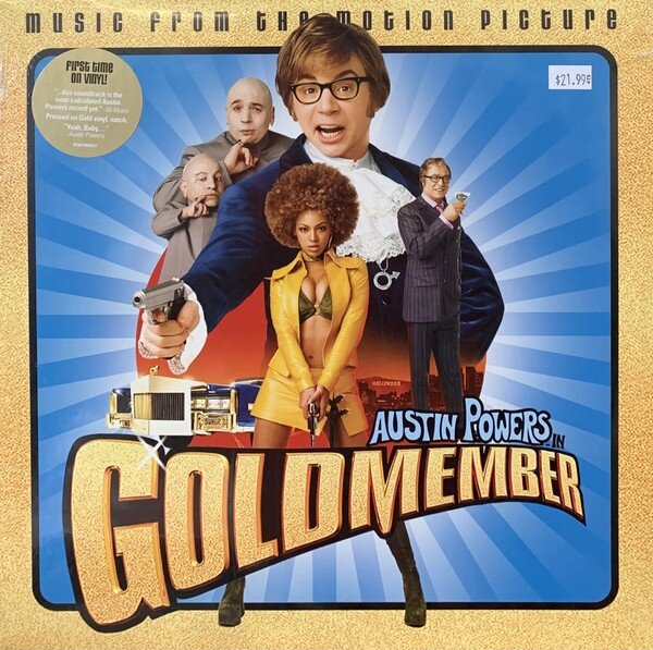Various – Austin Powers In Goldmember (Vinyl, LP, Compilation, Limited Edition, Reissue, Gold, 2020)