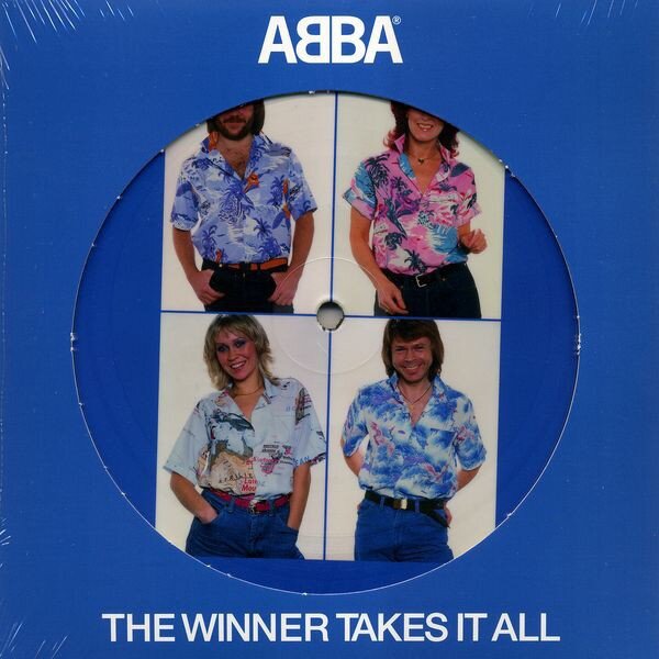 ABBA – The Winner Takes It All (Vinyl, 7", 45 RPM, Single, Limited Edition, Mixed, Picture Disc, Reissue, 2020)