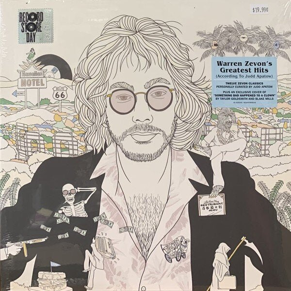 Warren Zevon – Warren Zevon's Greatest Hits (According To Judd Apatow) (Vinyl, LP, Record Store Day, Compilation, Limited Edition, 2020)