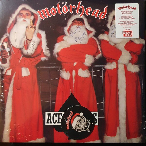Motörhead – Ace Of Spades (Vinyl, 12", 33 ⅓ RPM, EP, Record Store Day, Limited Edition, Reissue, Red, 40th Anniversary, 2020)