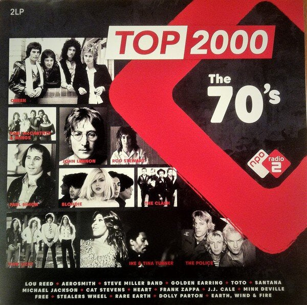 Various – Top 2000: The 70's (Vinyl, 2xLP, Compilation, Limited Edition, Numbered, Green, 2020)