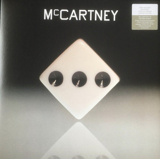Paul McCartney – McCartney III (Vinyl, LP, Album, Limited Edition, Numbered, White, 2020)