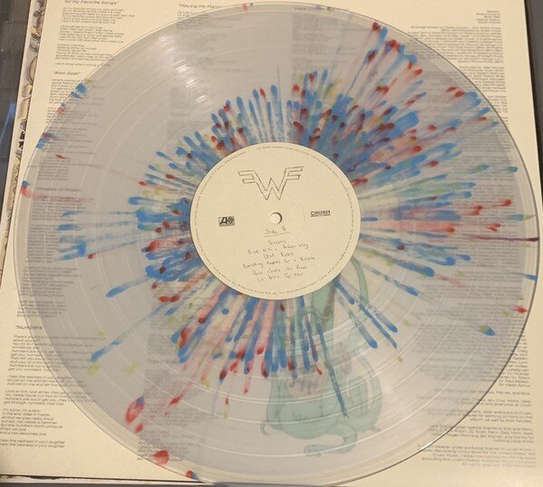 Weezer – OK Human (Vinyl, LP, Album, Limited Edition, Clear Rainbow Splatter [Control Room Chaos Splatter], 2021) – photo 2