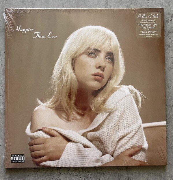 Billie Eilish – Happier Than Ever (Vinyl, 2xLP, Album, Limited Edition, Brown , 2021)