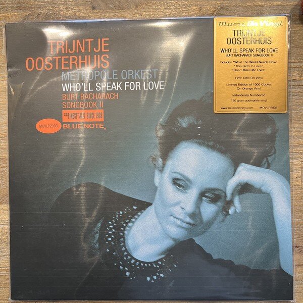Trijntje Oosterhuis, Metropole Orkest – Who’ll Speak For Love: Burt Bacharach Songbook II (Vinyl, LP, Limited Edition, 2021)