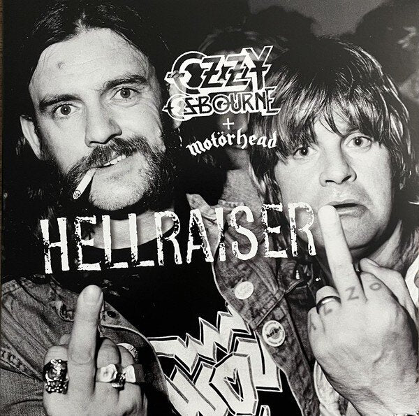 Ozzy Osbourne + Motörhead – Hellraiser (Vinyl, 10", 45 RPM, Single, Limited Edition, Partially Mixed, 2021)