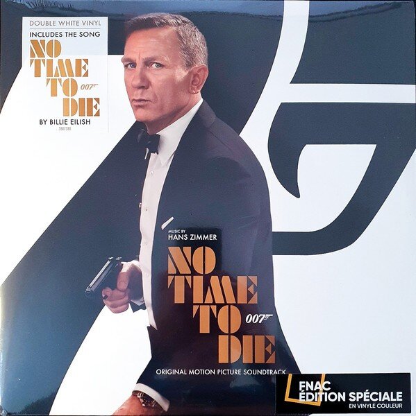 Hans Zimmer – No Time To Die (Original Motion Picture Soundtrack) (Vinyl, 2xLP, Album, Limited Edition, White, Gatefold, 2021)