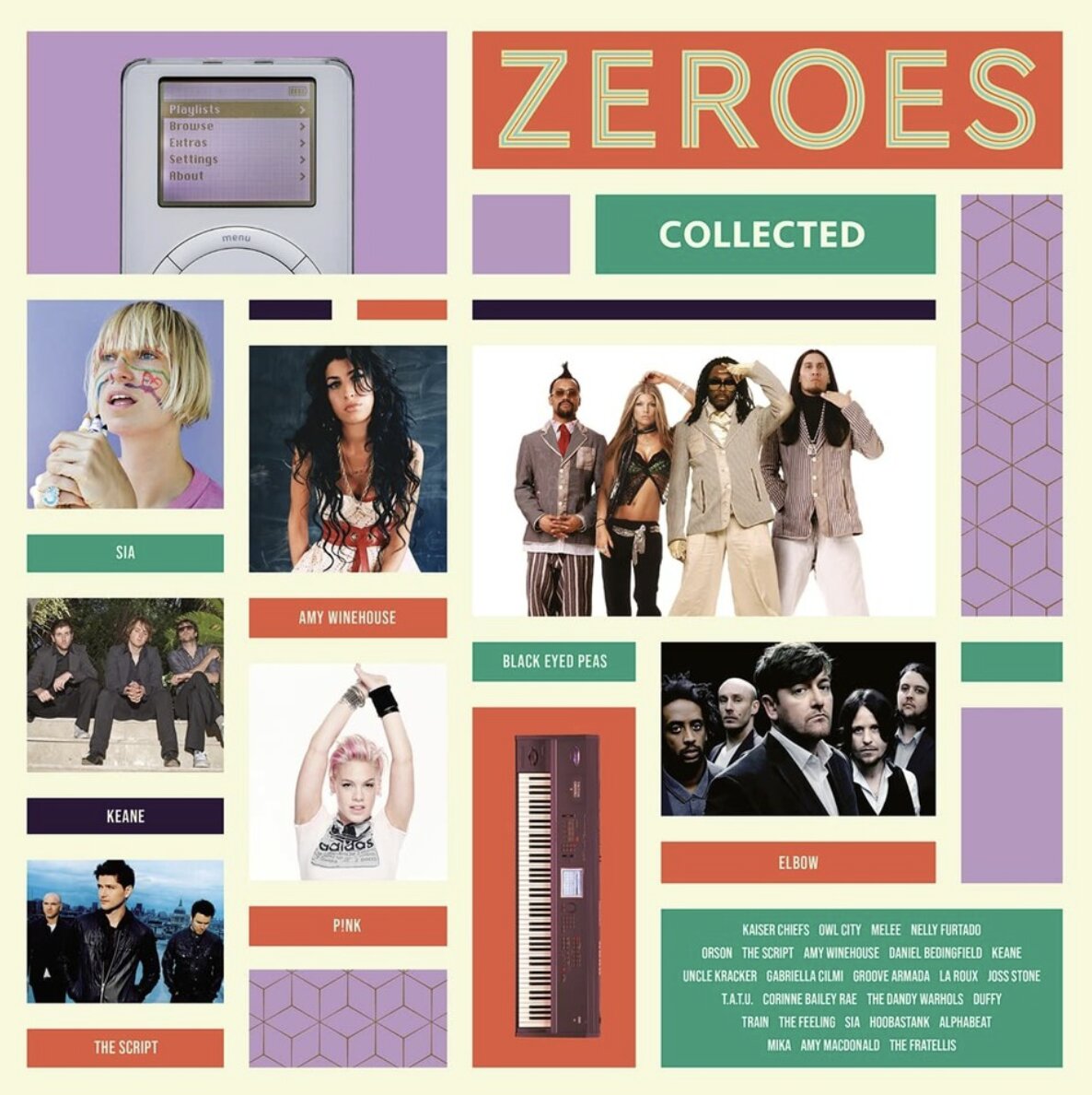 Various – Zeroes Collected (Vinyl, 2xLP, Compilation, Limited Edition, Numbered, Yellow, 180 g, 2022)