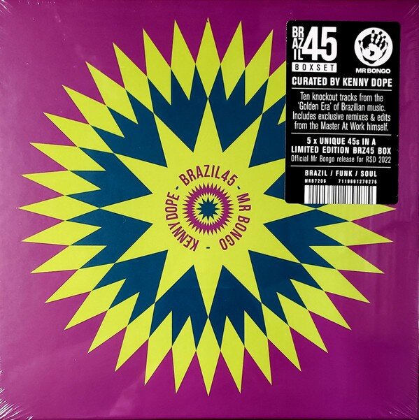 Kenny Dope – Brazil45: Mr Bongo x Kenny Dope (Vinyl, 7", 45 RPM, Record Store Day, Compilation, Limited Edition, 2022)