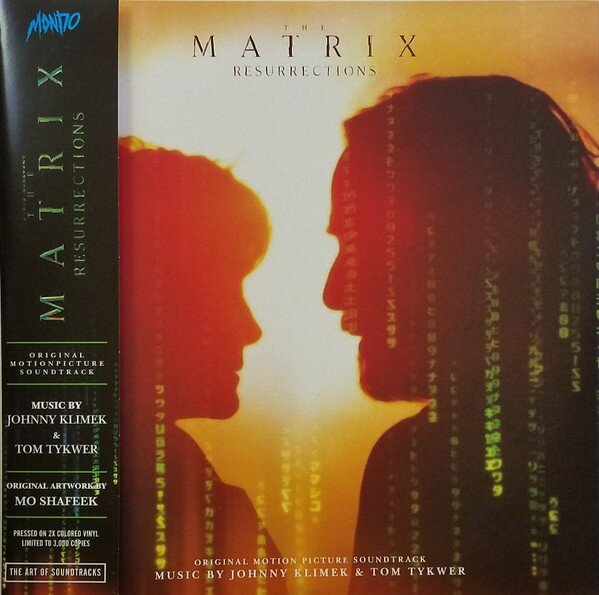Johnny Klimek & Tom Tykwer – The Matrix Resurrections (Original Motion Picture Soundtrack) (Vinyl, 2xLP, Album, Limited Edition, Black With Green & White Platter [Digital Rain], 180g, 2022)