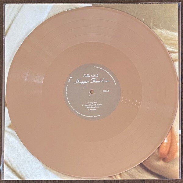 Billie Eilish – Happier Than Ever (Vinyl, 2xLP, Album, Limited Edition, Sienna [Opaque], 2021) – photo 4