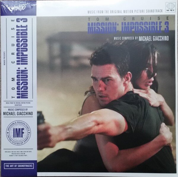 Michael Giacchino – Mission: Impossible 3 (Music From The Original Motion Picture Soundtrack) (Vinyl, 2xLP, Reissue, Red With Black Smoke [Rabbit's Foot], 2022)