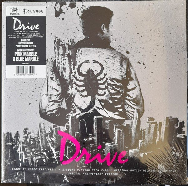 Cliff Martinez – Drive (Original Motion Picture Soundtrack) (Vinyl, LP, Pink Marble, Blue Marble, Album, Reissue, Special Edition, 2021)
