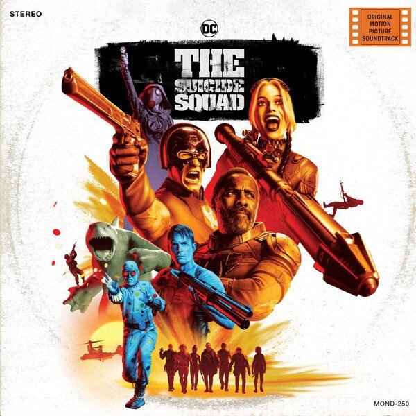 Various – The Suicide Squad (Vinyl, LP, Compilation, Starfish (Blue With Pink Stripes), 2021)