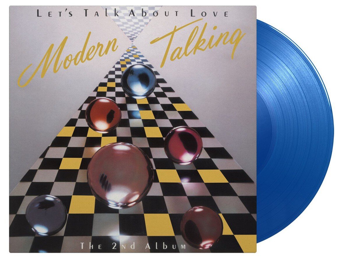 Modern Talking – Let's Talk About Love - The 2nd Album (Vinyl, LP, Album, Limited Edition, Numbered, Reissue, Translucent Blue, 180g, 2023)