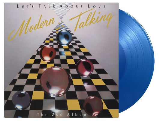 Modern Talking – Let's Talk About Love - The 2nd Album (Vinyl, LP, Album, Limited Edition, Numbered, Reissue, Translucent Blue, 180g, 2023)