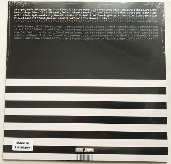 xPropaganda – Strangely (Mixes, Moods + Memories) (Vinyl, LP, Album, Record Store Day, Limited Edition, Partially Mixed, 2023) – photo 2
