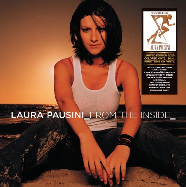 Laura Pausini – From The Inside (Vinyl, LP, Album, Limited Edition, Numbered, Reissue, Yellow Transparent, 2023)