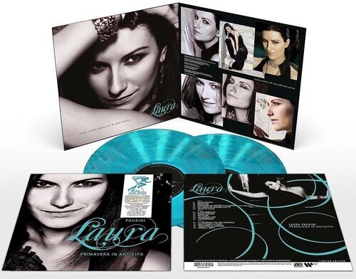 Laura Pausini – Primavera In Anticipo (Vinyl, LP, Tiffany Blue Transparent, Single Sided, Album, Limited Edition, Numbered, Reissue, 2023)