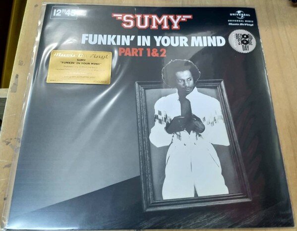 Sumy – Funkin' In Your Mind (Vinyl, 12", 45 RPM, Limited Edition, Numbered, Reissue, Remastered, Special Edition, Blue, 2020)