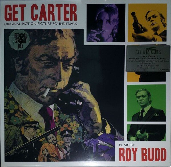 Roy Budd – Get Carter (Original Motion Picture Soundtrack) (Vinyl, LP, Record Store Day, Limited Edition, Numbered, Reissue, Green Transparent, 2019)