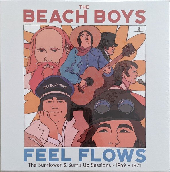 The Beach Boys – Feel Flows (The Sunflower & Surf's Up Sessions • 1969-1971) (Vinyl, LP, Album, Reissue, Blue translucent, Compilation, Blue Translucent, Yellow translucent, Limited Edition, Remastered, 2021)