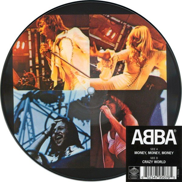 ABBA – Money, Money, Money (Vinyl, 7", 45 RPM, Single, Limited Edition, Picture Disc, Reissue, 2016) – photo 2