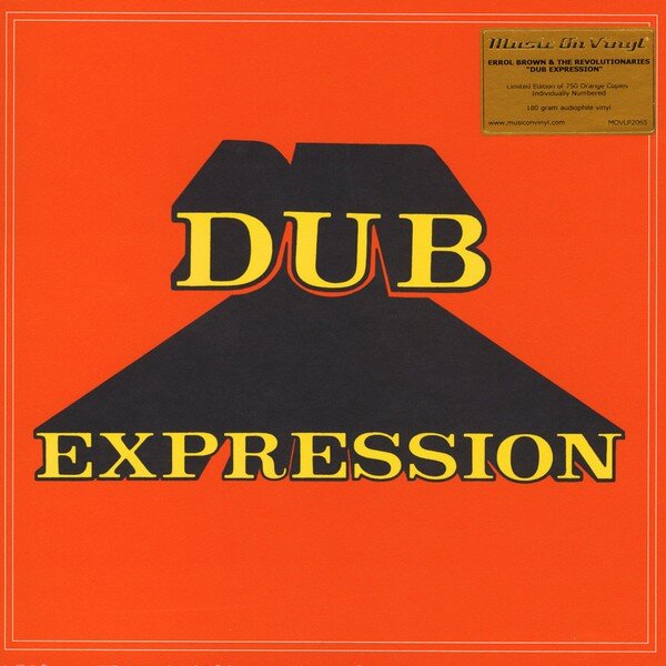 Errol Brown & The Revolutionaries – Dub Expression (Vinyl, LP, Album, Limited Edition, Numbered, Reissue, Orange, 2018)