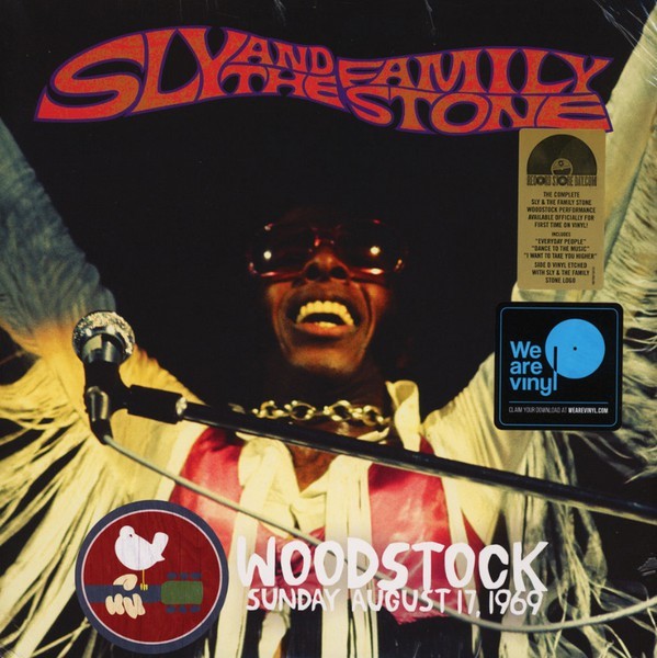 Sly & The Family Stone – Woodstock Sunday August 17, 1969 (Vinyl, LP, Single Sided, Etched, Album, Record Store Day, Reissue, 2019)