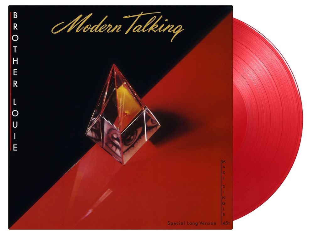 Modern Talking – Brother Louie (Vinyl, 12", Maxi-Single, Limited Edition, Numbered, Reissue, Remastered, 180 g, Red Coloured, 2023)