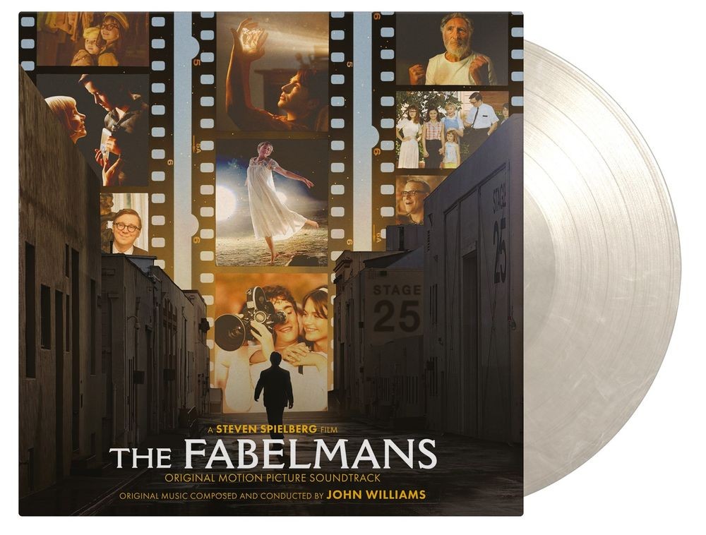John Williams – The Fabelmans (Original Motion Picture Soundtrack) (Vinyl, LP, Album, Limited Edition, Numbered, Gold Marbled, ATM Shop Exclusive, 2023)
