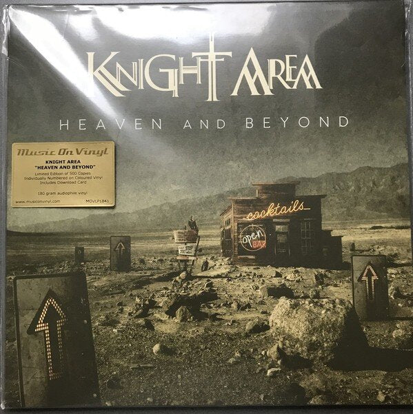 Knight Area – Heaven And Beyond (Vinyl, 2xLP, Album, Limited Edition, Numbered, Silver & black mixed, 2017)