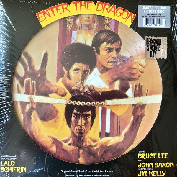 Lalo Schifrin – Enter The Dragon (Original Sound Track From The Motion Picture) (Vinyl, LP, Album, Record Store Day, Limited Edition, Picture Disc, Reissue, 45th Anniversary, 2018) – photo 2