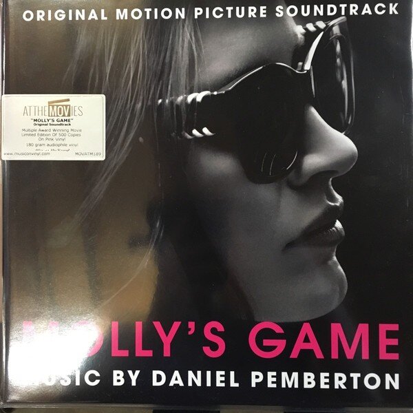 Daniel Pemberton – Molly's Game (Original Motion Picture Soundtrack) (Vinyl, LP, Album, Limited Edition, Numbered, Pink Vinyl, 2018)