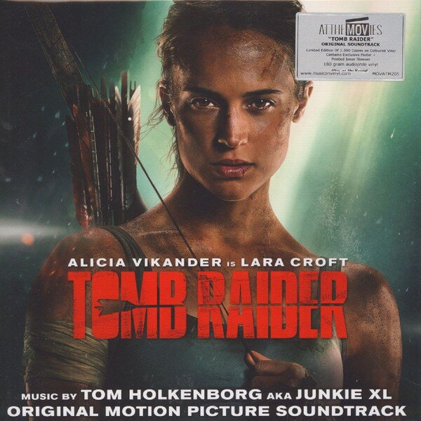 Tom Holkenborg AKA Junkie XL – Tomb Raider (Original Motion Picture Soundtrack) (Vinyl, 2xLP, Album, Deluxe Edition, Limited Edition, Numbered, Clear & Red Mixed, 2018)