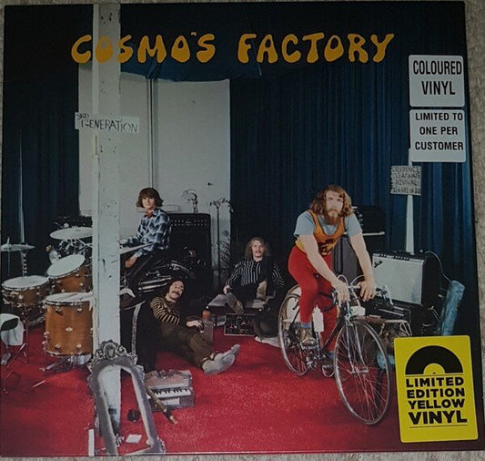 Creedence Clearwater Revival – Cosmo's Factory (Vinyl, LP, Album, Limited Edition, Reissue, Yellow, 2018)